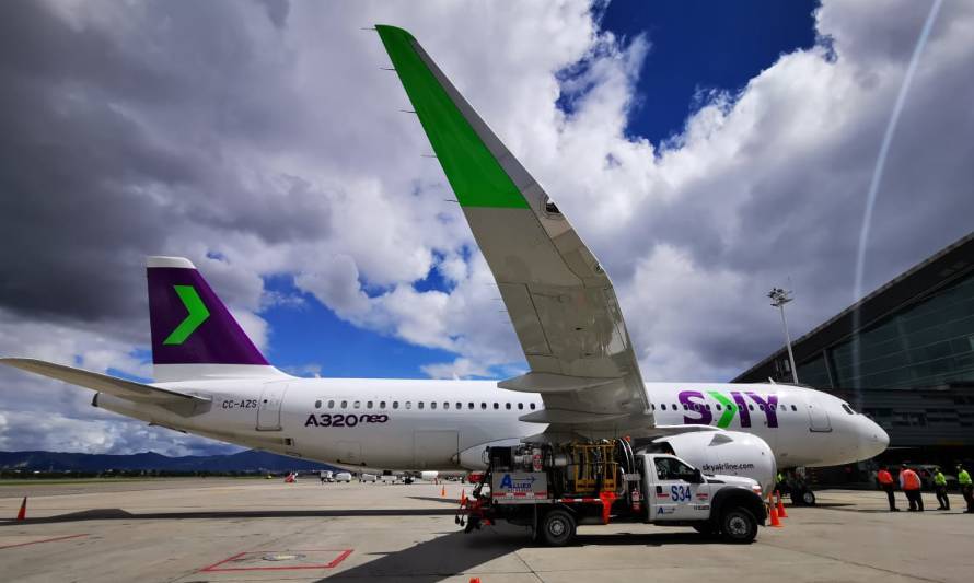 SKY es reconocida como la aerolínea con la flota más nueva de Sudamérica