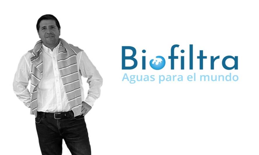 René Urzúa, médico veterinario y gerente de Biofiltra 