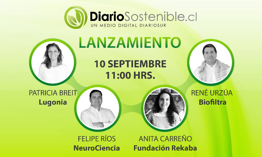 Emprendedores jugados por el medio ambiente darán vida a webinar de lanzamiento de diariosostenible.cl