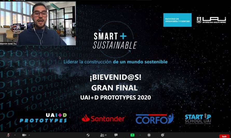 Alumnos del programa Startup School UAI ganan desafío “UAI+D Prototypes”