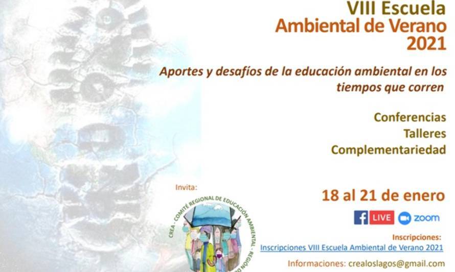 Invitados internacionales destacan en la VIII Escuela Ambiental de Verano 2021
