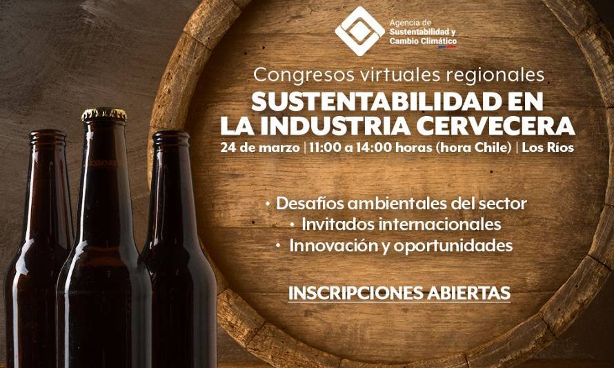 Expertos internacionales abordarán desafíos y oportunidades en congreso de cervecería sustentable