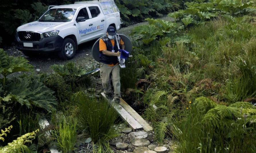 HughesNet conecta el sur de Chile con el mundo