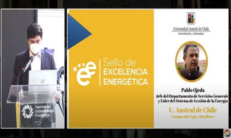 Distinguen a la UACh con Sello de Excelencia Energética GOLD