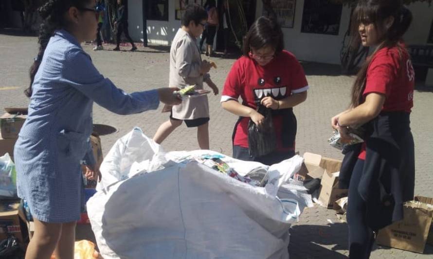 Campaña de reciclaje de envases de Tetra Pak moviliza a los colegios de Temuco