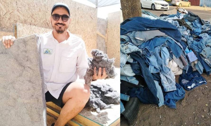 Franklin Zepeda, chileno del año 2020 en Sustentabilidad, impulsa innovadora iniciativa de reciclaje textil