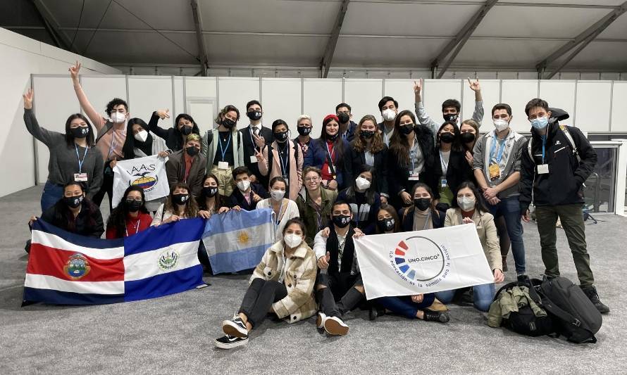 Jóvenes de Latinoamérica y el Caribe se reúnen en la COP26