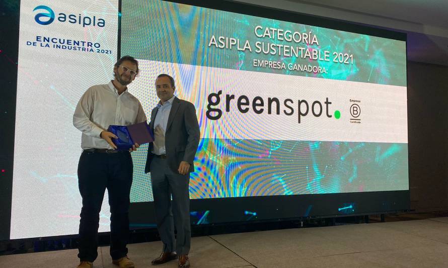 Greenspot es reconocida con el premio ASIPLA Sustentable 2021