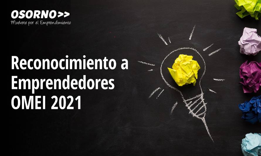 Invitan a postular al Reconocimiento “Emprendedores del Año OMEI 2021”