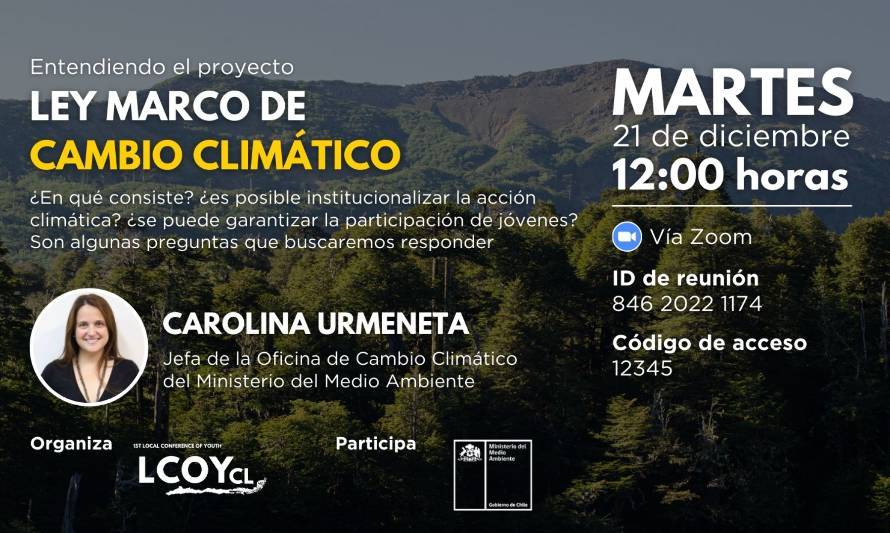 LCOY Chile organiza taller para entender la Ley Marco de Cambio Climático