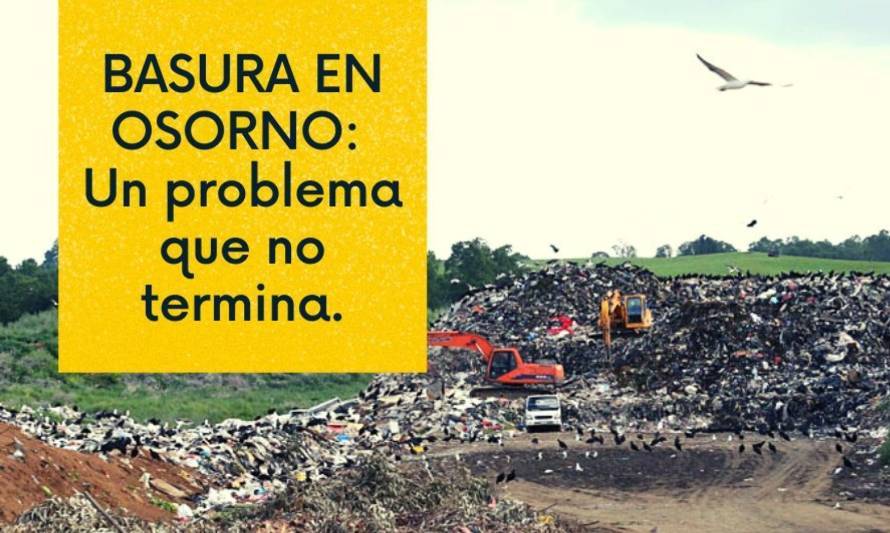 Invitan a participar de la ponencia "Basura en Osorno, un problema que no termina"