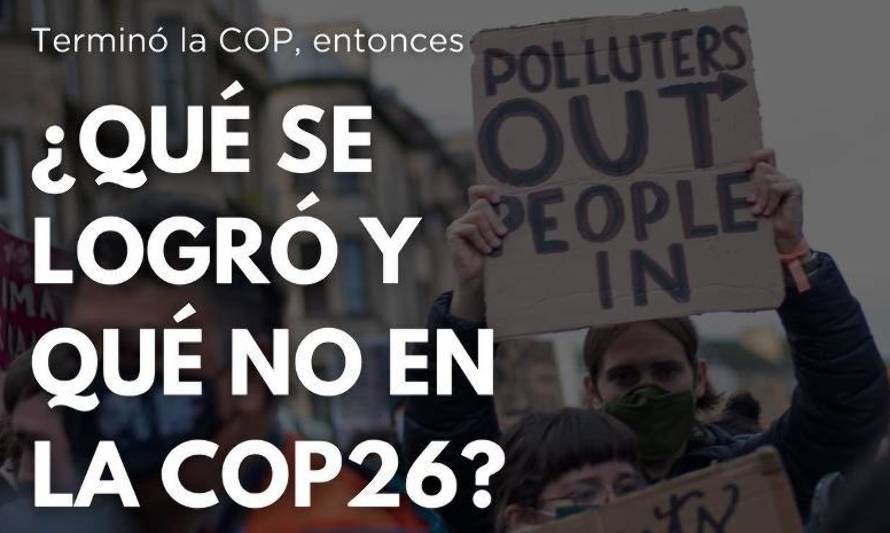 ¿Qué se logró y que no en la COP26?
