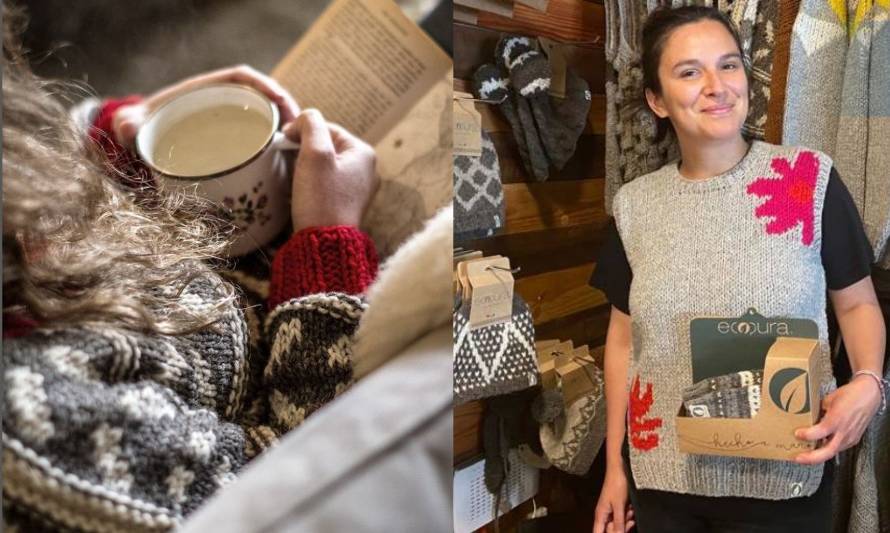Ecopura, moda consciente hecha a mano por tejedoras de la Patagonia Chilena