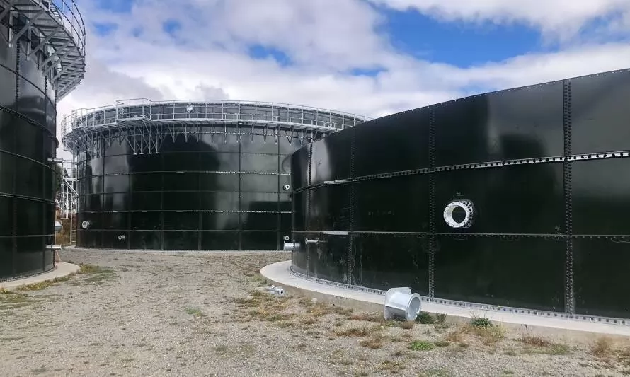 Primera planta de biogás en Chile tiene un 60% de avance en su construcción