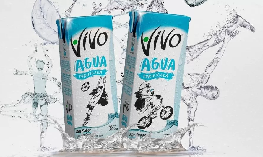 VIVO lanza nueva agua purificada en formato ideal para la colación