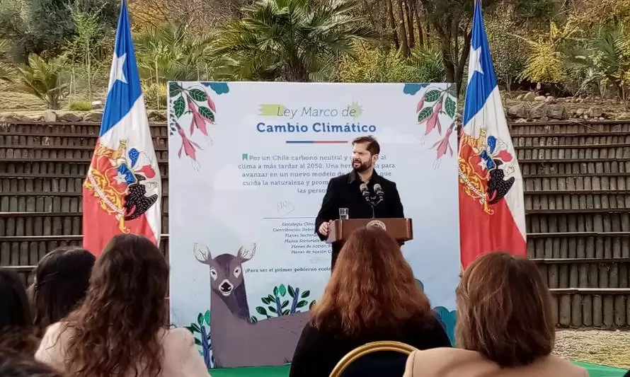 Destacan promulgación de Ley Marco de Cambio Climático en Chile