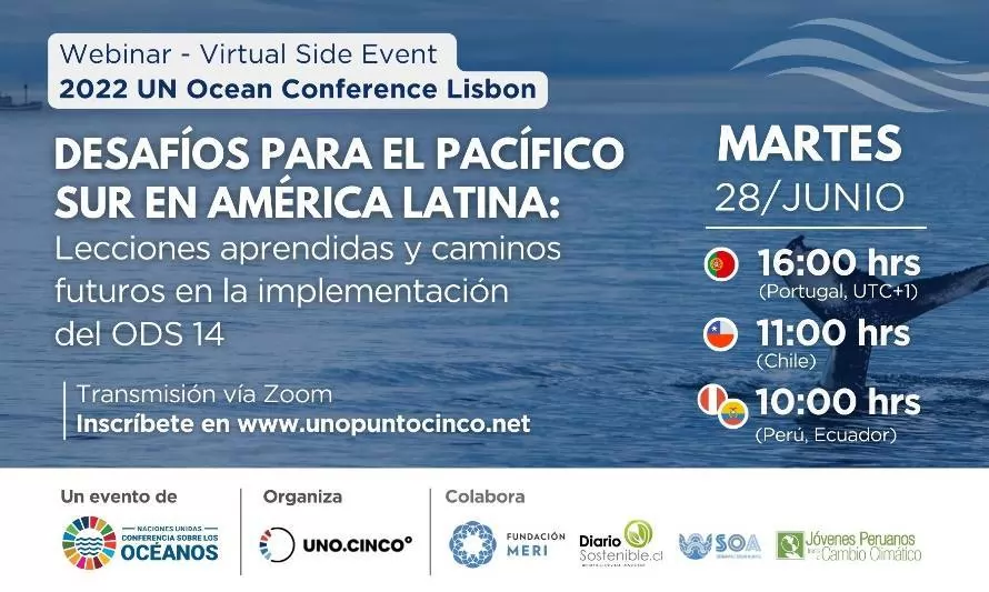 Realizarán conversatorio virtual Desafíos para el Pacífico Sur en América Latina