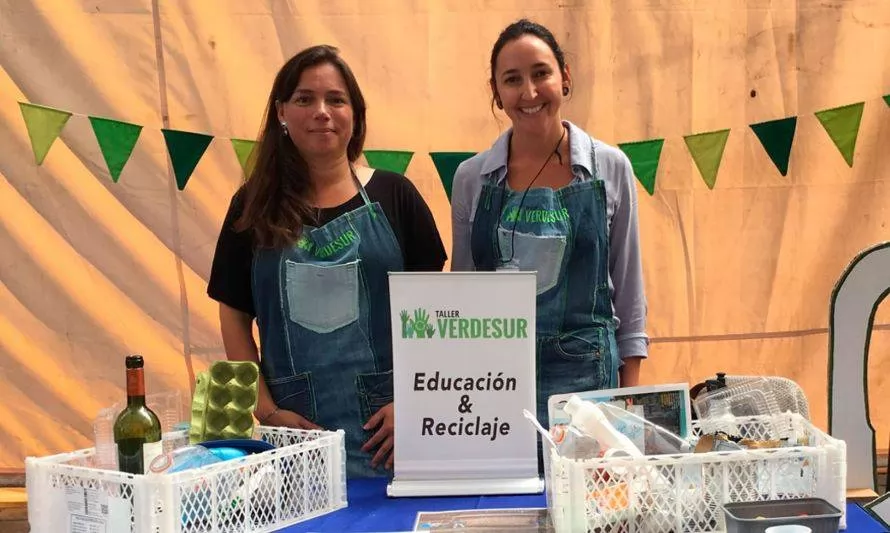 Taller Verde Sur la iniciativa que promueve el "educar reciclando"