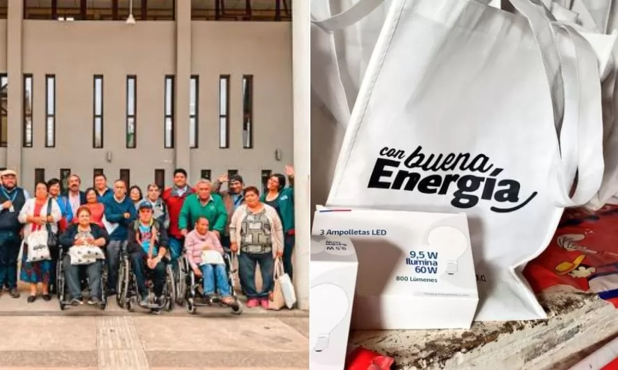 Buena Energía: más de mil familias en Los Ríos fueron beneficiarias del programa