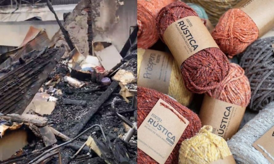 Tras gran incendio fábrica de reciclaje textil Ecocitex, invita a la comunidad a colaborar