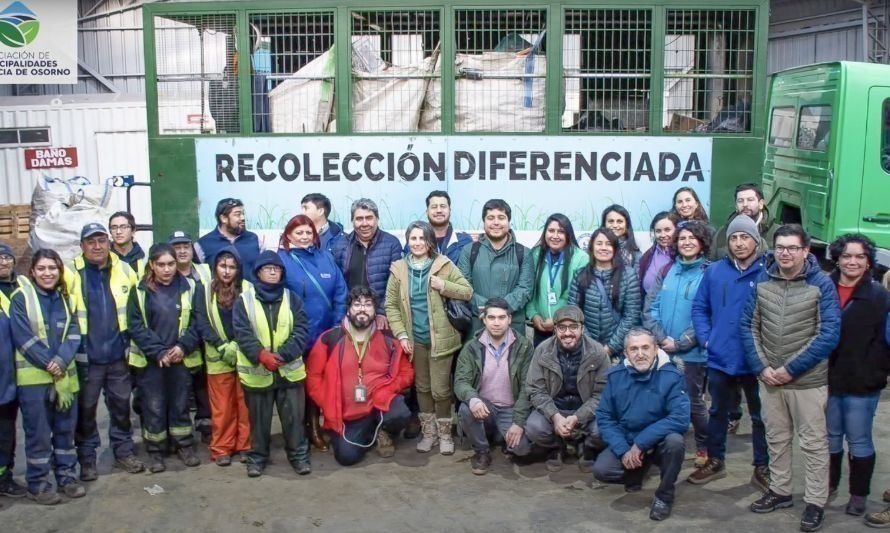 Ante problema de residuos, municipios de Osorno conocen alternativas de manejo y reciclaje