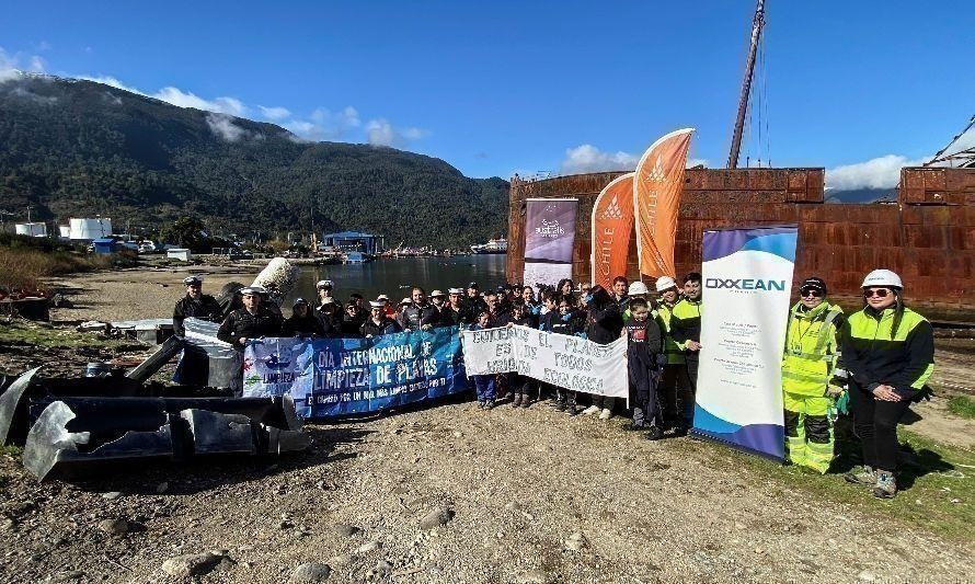 Región de Aysén se suma a campaña nacional de limpieza de playas 