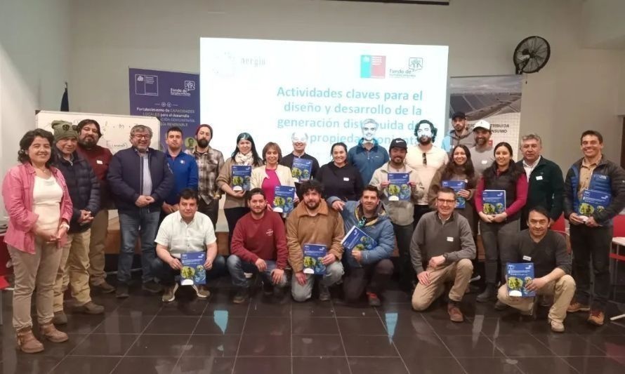 Promovieron el uso comunitario de energía renovable en Aysén