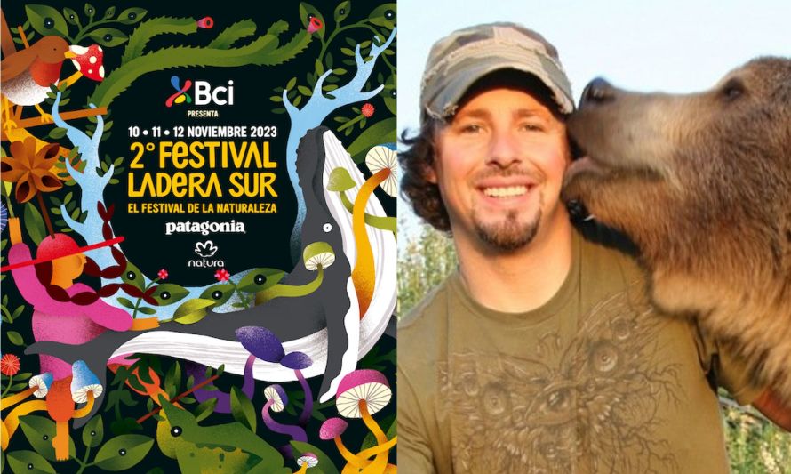 Experto en osos y presentador de Nat Geo será parte del Festival Ladera Sur 2023