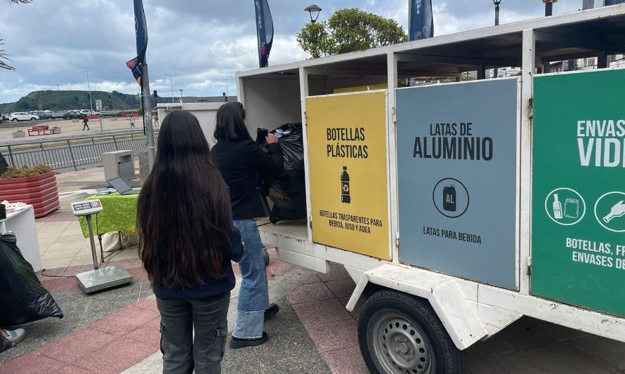 Campaña desplegará punto limpio móvil en centro de Puerto Montt
