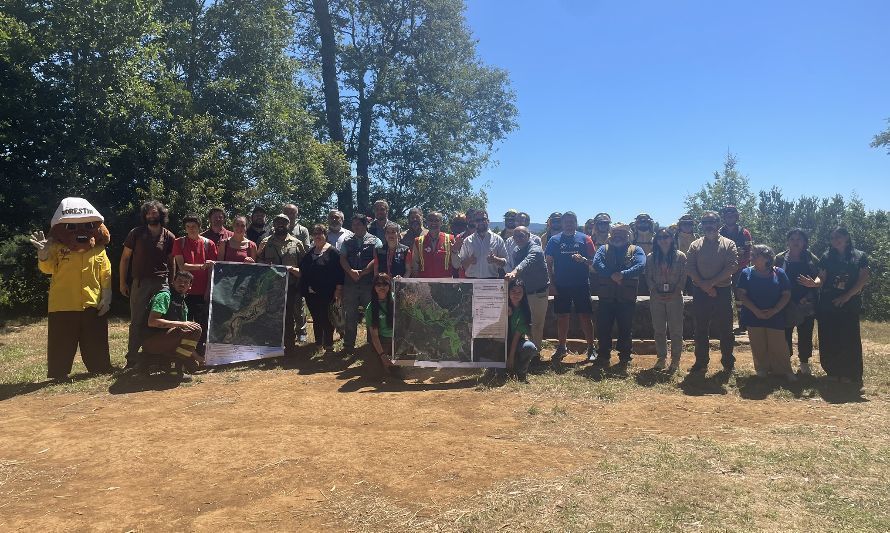 Presentan planes contra incendios en santuarios de la naturaleza de Valdivia