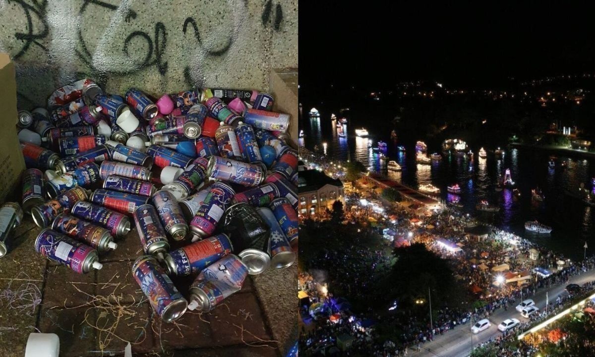 Al término de la celebración se puede ver en las calles basura. Crédito: EcoBarrios| Archivo.