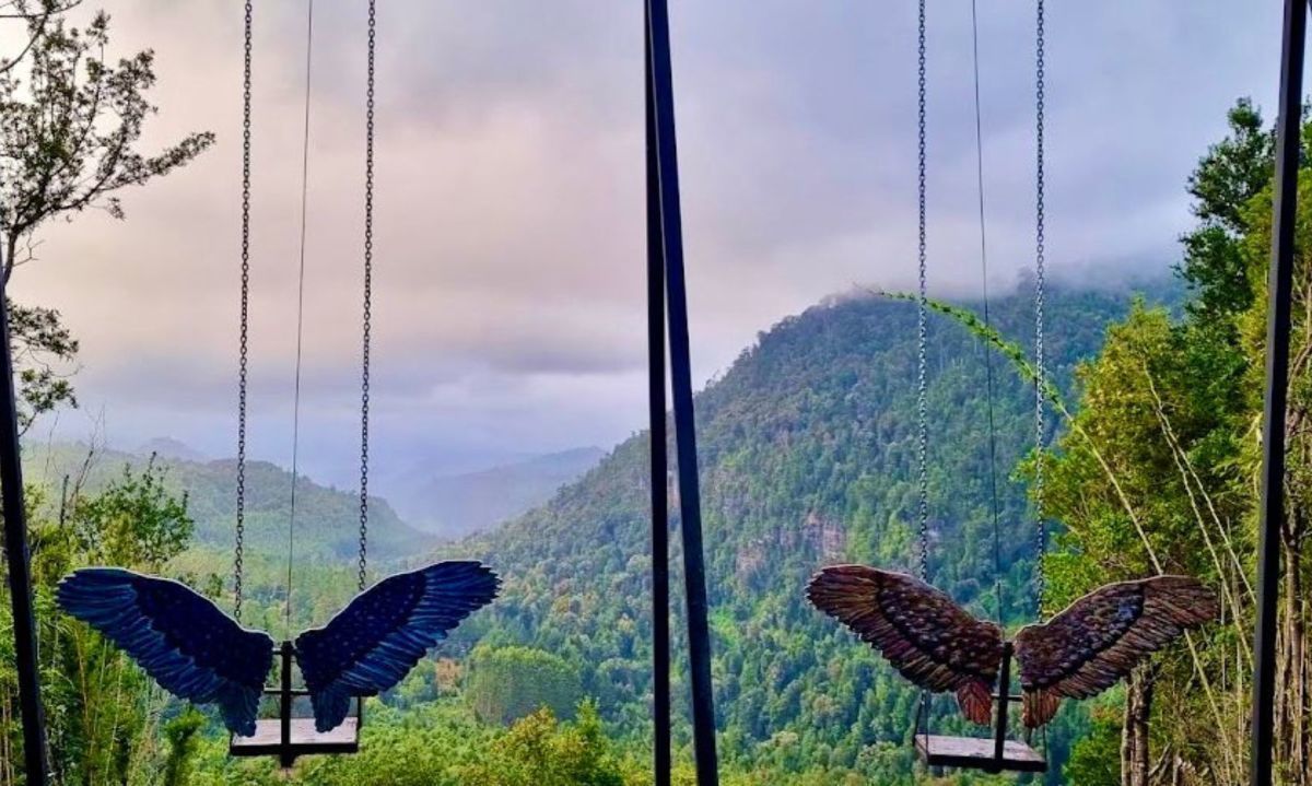 Turismo de invierno: los más impresionantes columpios escondidos en la Cuenca del Lago Ranco