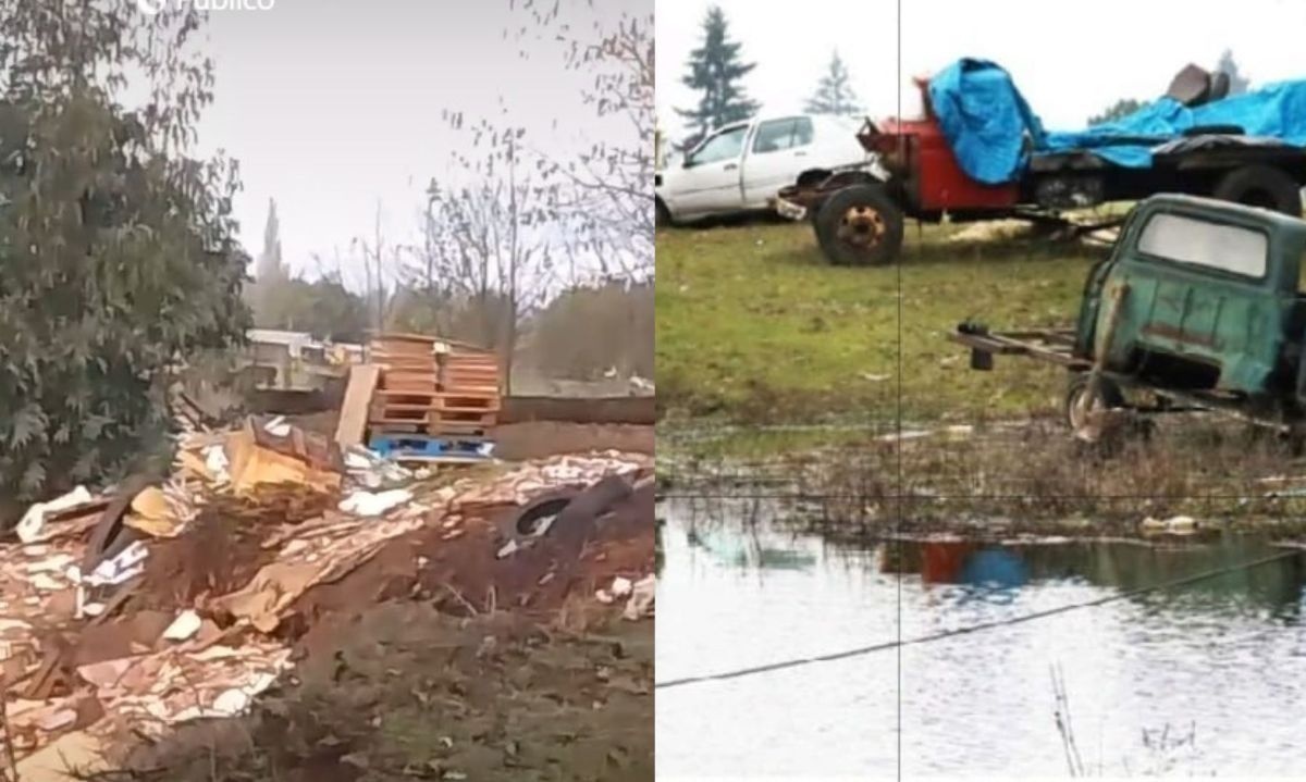 Denuncian basural clandestino en sector rural de Osorno