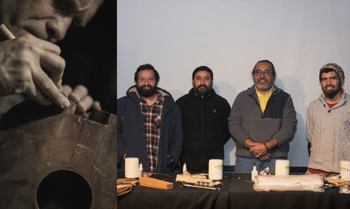 Proyecto sostenible transformará madera reciclada en guitarras únicas en Los Lagos