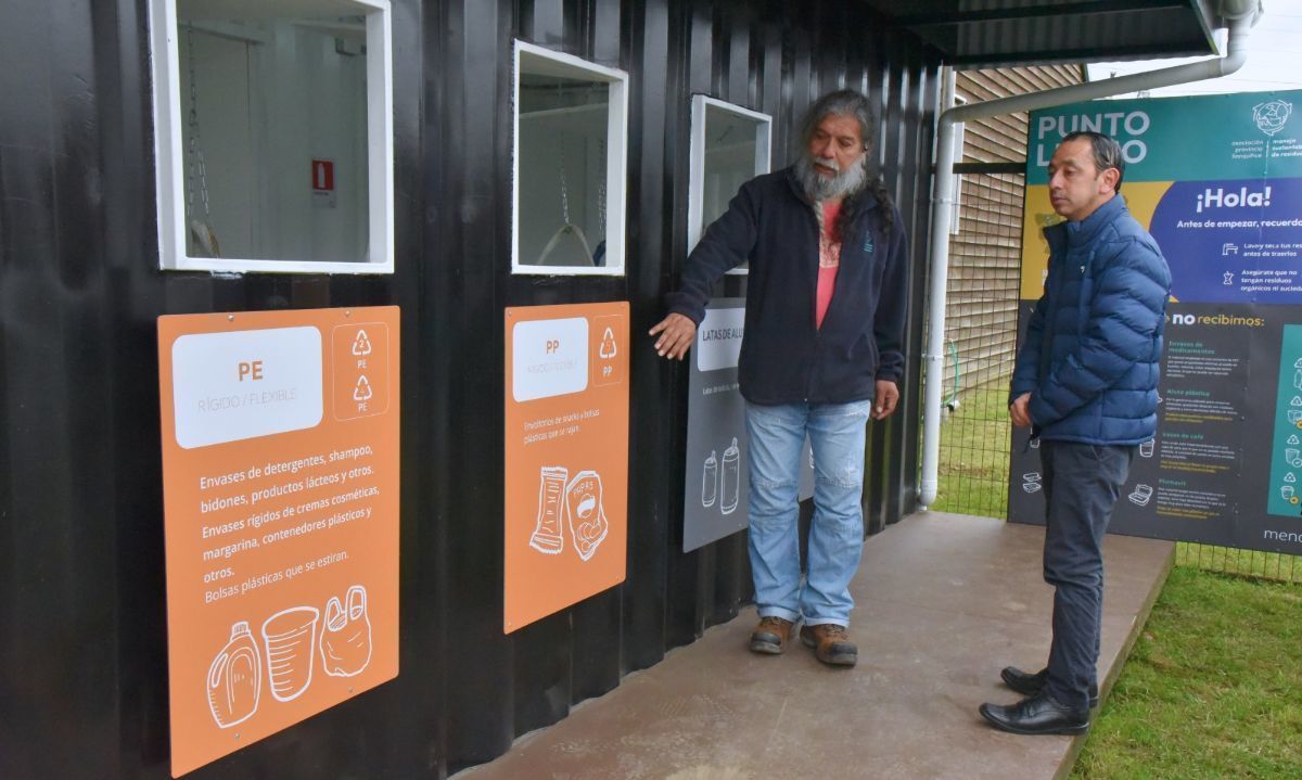 Frutillar inauguró su primer punto limpio de la red provincial de reciclaje 