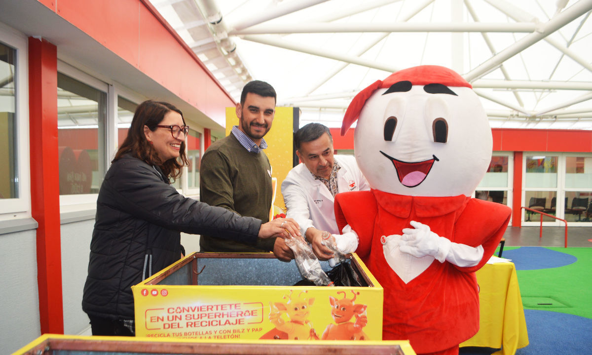Campaña Teletón: lanzan tarea de reciclaje para dar segunda vida a los plásticos 