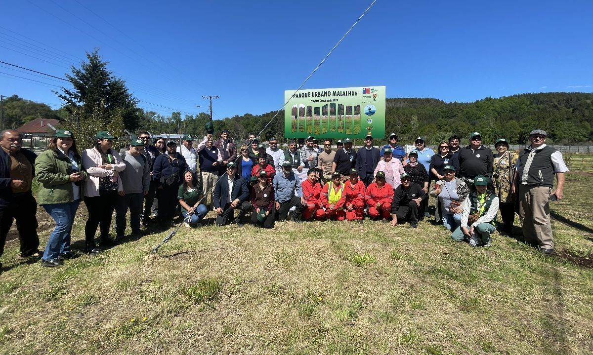 Inauguran Parque Urbano Malalhue en Región de Los Ríos 