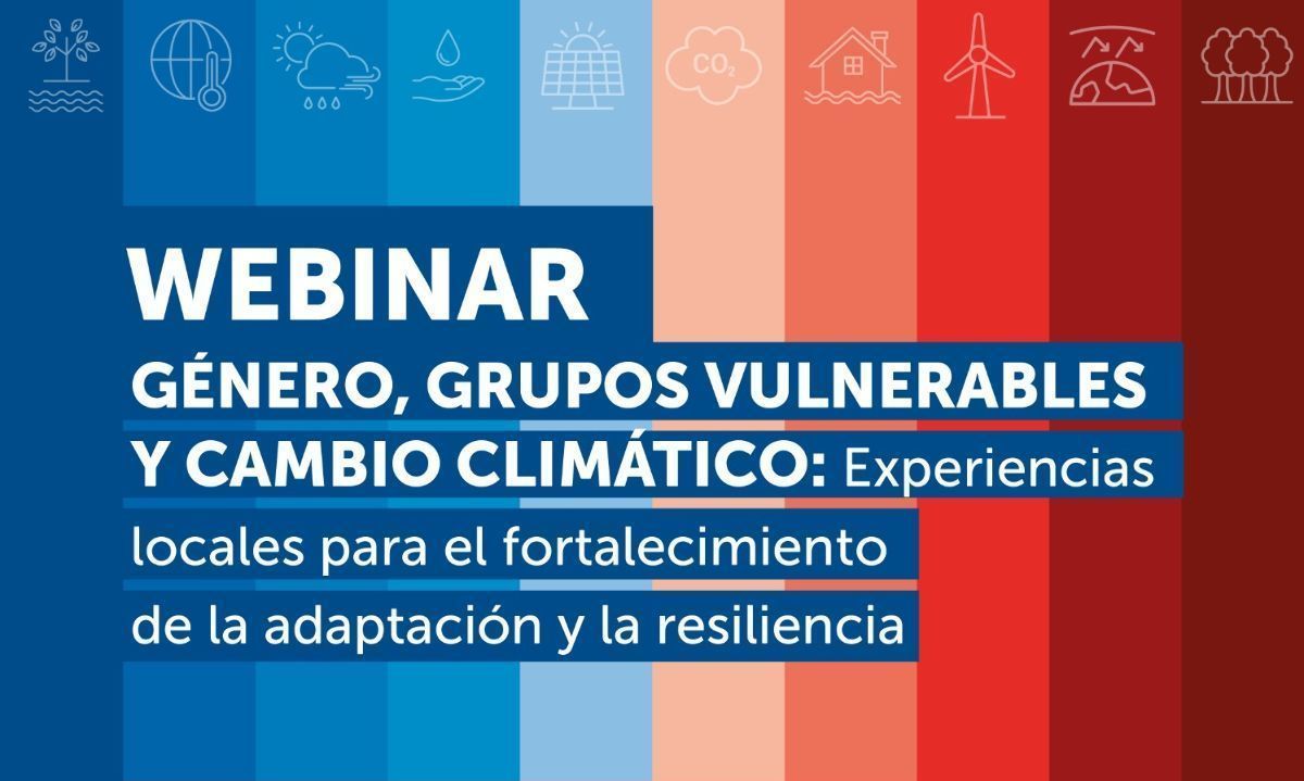 Encuentro online difundirá experiencias de mujeres que hacen frente al cambio climático