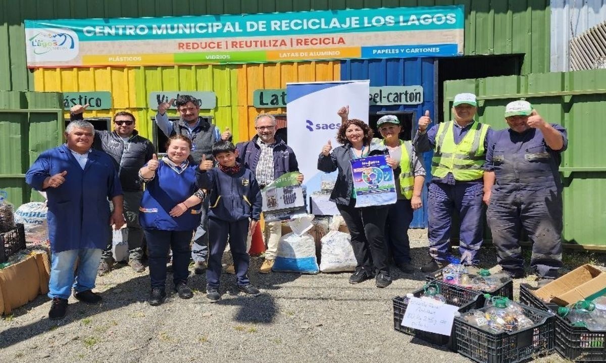 Cierre de la campaña "No + Pilas" en Los Lagos. Créditos: Cedida.