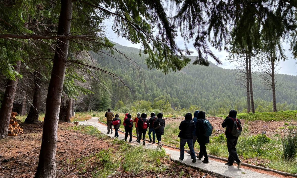 Con jornada al aire libre celebran Día de Educación Ambiental en Reserva Nacional Coyhaique