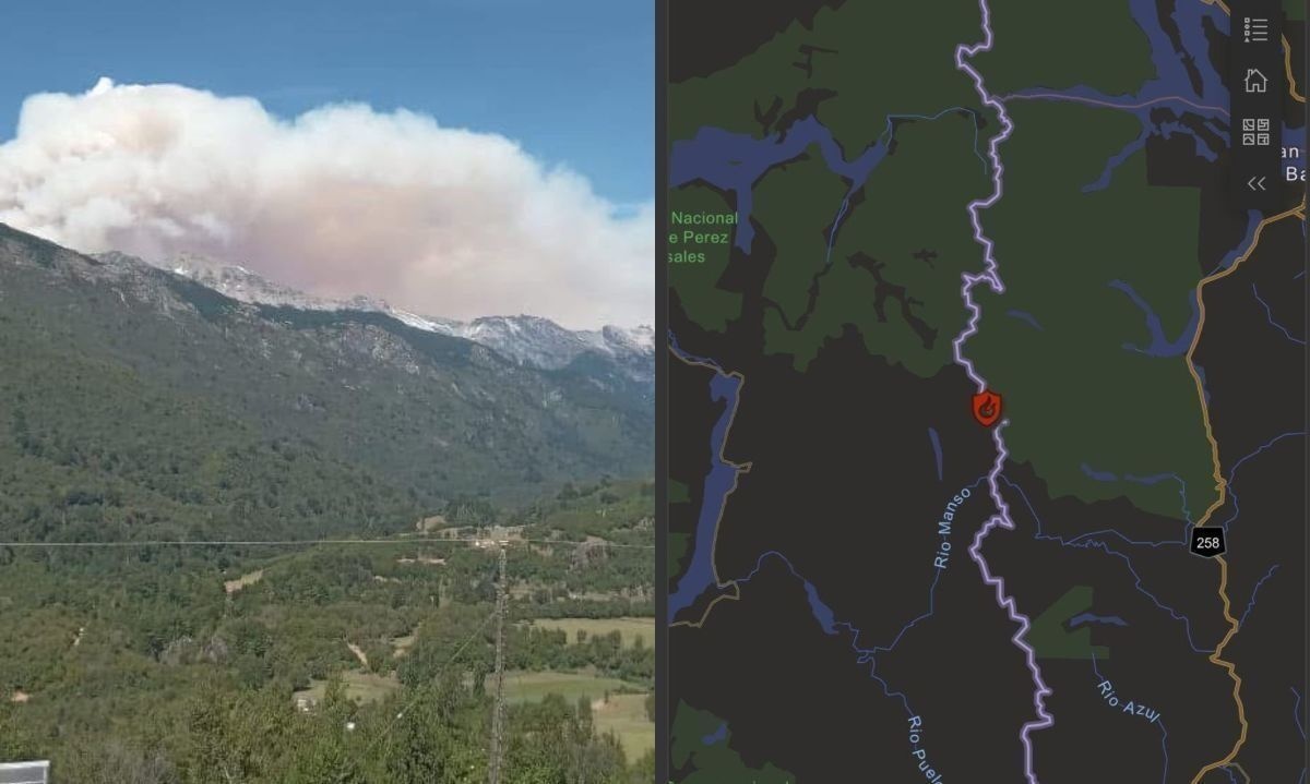 Activan plan de combate del fuego ante llegada a territorio nacional de incendio forestal argentino