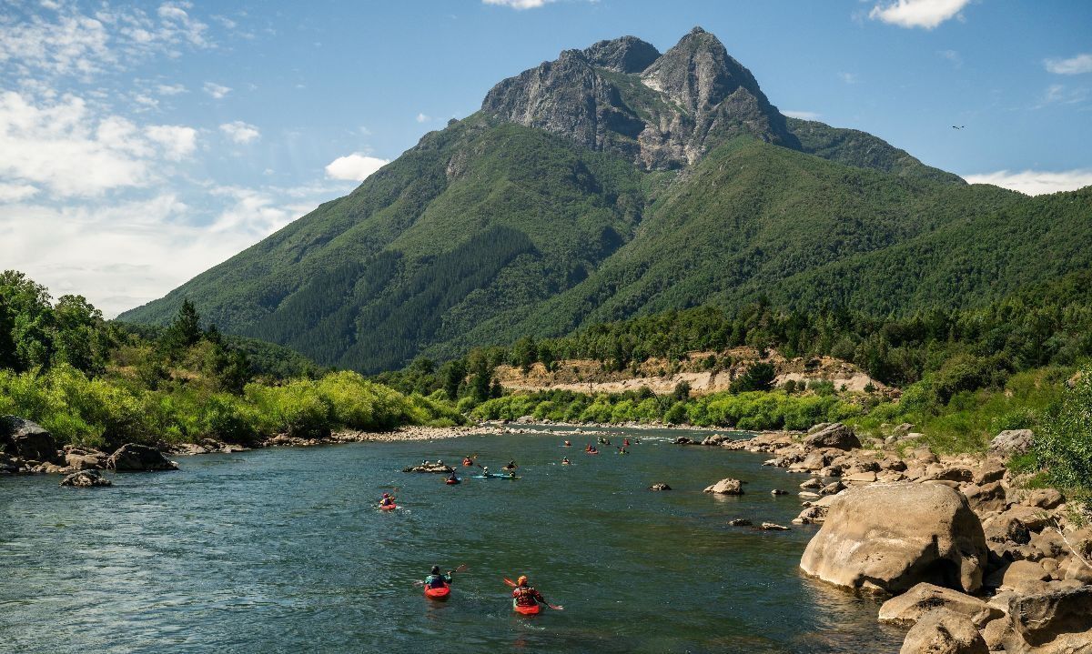 Deporte y concientización se unen por la defensa del río Biobío ante proyecto Central Rucalhue 