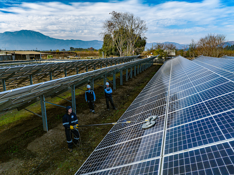 Pinzas amperimétricas para instalaciones de energía solar con